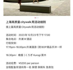 ​“收割富豪”的沪上 Citywalk 局：花 12 万当街溜子，就能挤进上流圈子？