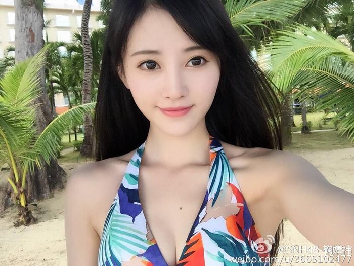 日媒评“四万年一遇”美女苏杉杉，颜值超SNH48鞠婧祎十倍！