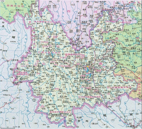 中国各省高清晰巨幅地图